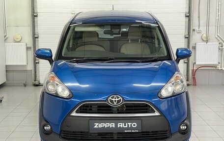 Toyota Sienta II, 2017 год, 1 279 000 рублей, 2 фотография