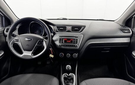 KIA Rio III рестайлинг, 2016 год, 1 027 500 рублей, 12 фотография
