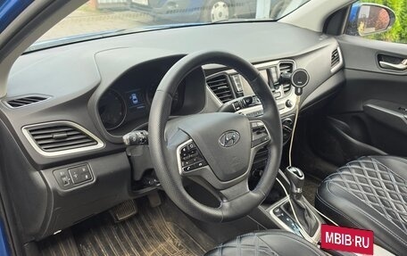 Hyundai Solaris II рестайлинг, 2017 год, 1 150 000 рублей, 11 фотография