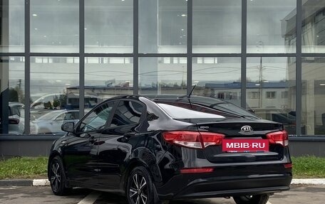KIA Rio III рестайлинг, 2016 год, 1 099 000 рублей, 7 фотография