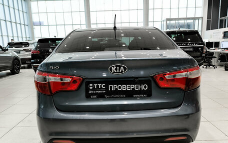 KIA Rio III рестайлинг, 2013 год, 499 000 рублей, 6 фотография