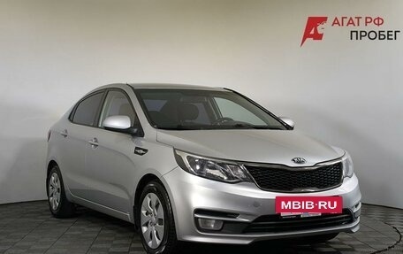 KIA Rio III рестайлинг, 2015 год, 975 000 рублей, 3 фотография