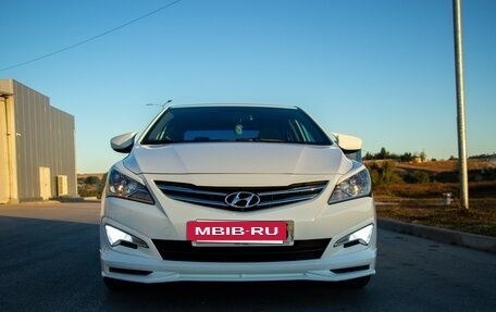 Hyundai Solaris II рестайлинг, 2015 год, 1 100 000 рублей, 7 фотография