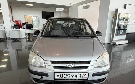 Hyundai Getz I рестайлинг, 2004 год, 345 000 рублей, 2 фотография