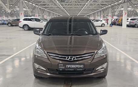 Hyundai Solaris II рестайлинг, 2015 год, 835 000 рублей, 2 фотография