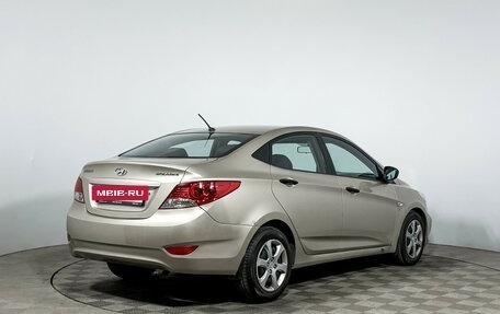 Hyundai Solaris II рестайлинг, 2011 год, 635 000 рублей, 5 фотография