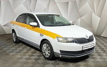Skoda Rapid I, 2017 год, 589 000 рублей, 3 фотография