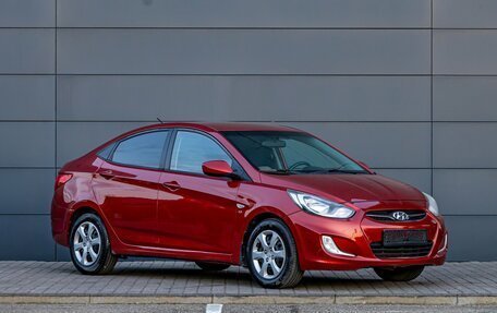Hyundai Solaris II рестайлинг, 2011 год, 995 000 рублей, 3 фотография