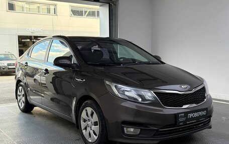 KIA Rio III рестайлинг, 2015 год, 899 000 рублей, 3 фотография