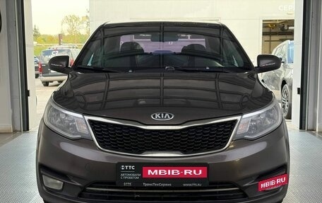 KIA Rio III рестайлинг, 2015 год, 899 000 рублей, 2 фотография