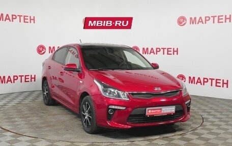 KIA Rio IV, 2017 год, 1 289 000 рублей, 3 фотография