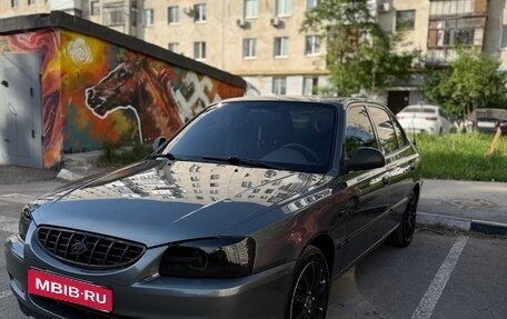 Hyundai Accent II, 2004 год, 420 000 рублей, 1 фотография