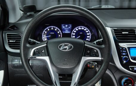 Hyundai Solaris II рестайлинг, 2011 год, 799 000 рублей, 14 фотография