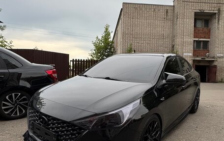 Hyundai Solaris II рестайлинг, 2022 год, 1 790 000 рублей, 18 фотография