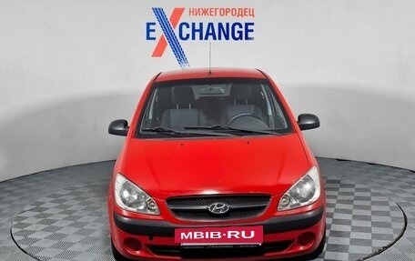 Hyundai Getz I рестайлинг, 2008 год, 399 000 рублей, 2 фотография