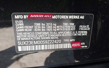 BMW X7, 2025 год, 9 000 000 рублей, 8 фотография