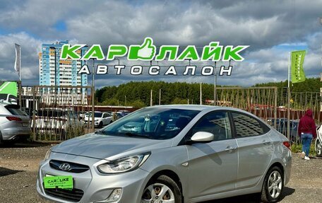 Hyundai Solaris II рестайлинг, 2011 год, 534 000 рублей, 2 фотография