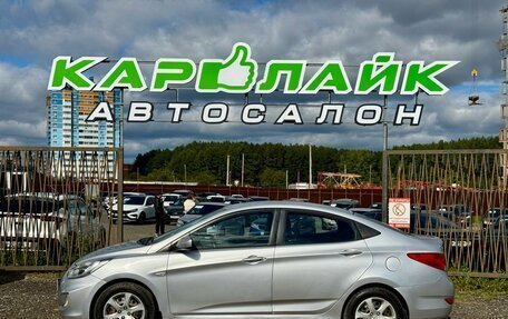 Hyundai Solaris II рестайлинг, 2011 год, 534 000 рублей, 3 фотография