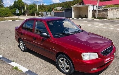 Hyundai Accent II, 2004 год, 244 000 рублей, 1 фотография