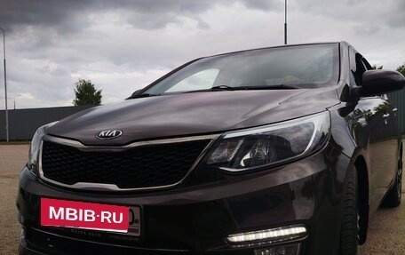 KIA Rio III рестайлинг, 2017 год, 1 450 000 рублей, 1 фотография