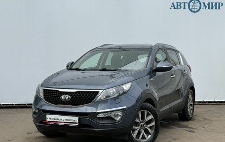 KIA Sportage III, 2014 год, 1 580 000 рублей, 1 фотография