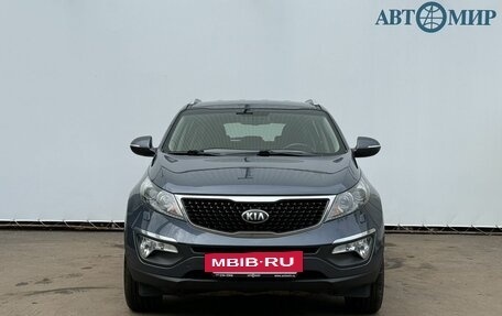 KIA Sportage III, 2014 год, 1 580 000 рублей, 2 фотография