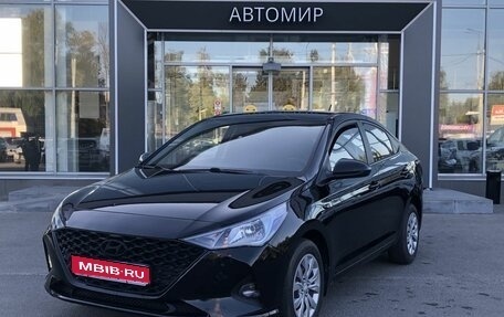 Hyundai Solaris II рестайлинг, 2021 год, 1 434 500 рублей, 1 фотография