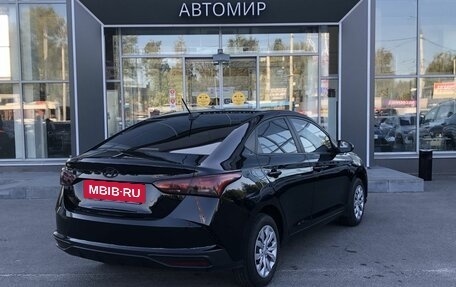 Hyundai Solaris II рестайлинг, 2021 год, 1 434 500 рублей, 5 фотография