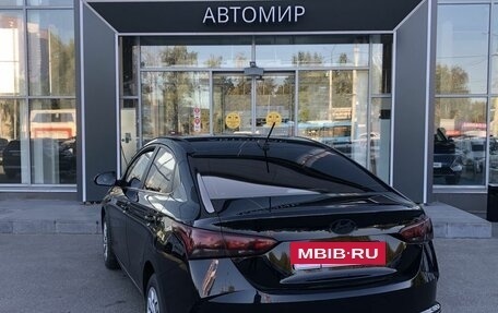 Hyundai Solaris II рестайлинг, 2021 год, 1 434 500 рублей, 7 фотография