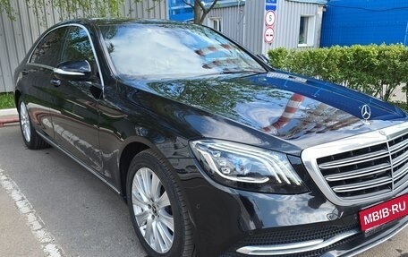 Mercedes-Benz S-Класс, 2018 год, 3 550 000 рублей, 2 фотография