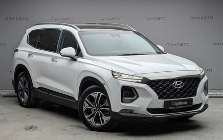 Hyundai Santa Fe IV, 2019 год, 2 645 000 рублей, 3 фотография