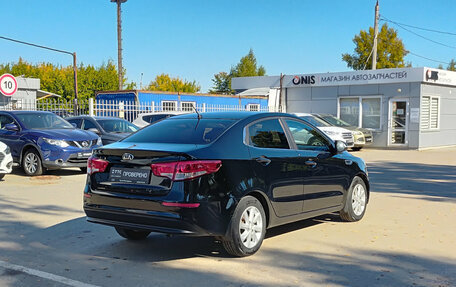 KIA Rio III рестайлинг, 2016 год, 987 000 рублей, 5 фотография