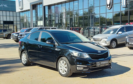 KIA Rio III рестайлинг, 2016 год, 987 000 рублей, 3 фотография