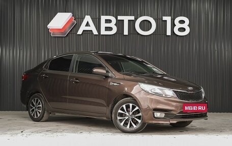 KIA Rio III рестайлинг, 2016 год, 959 000 рублей, 2 фотография