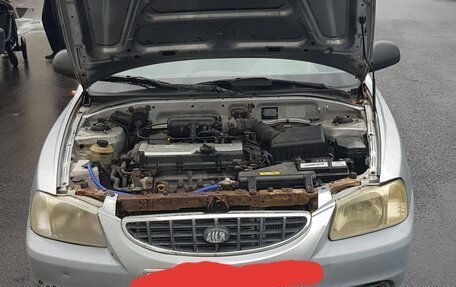 Hyundai Accent II, 2004 год, 230 000 рублей, 3 фотография