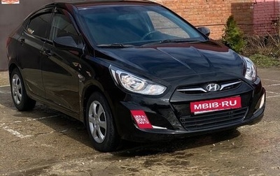Hyundai Solaris II рестайлинг, 2012 год, 910 000 рублей, 1 фотография