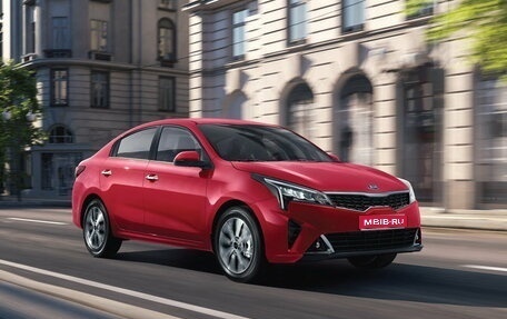 KIA Rio IV, 2021 год, 1 550 000 рублей, 1 фотография