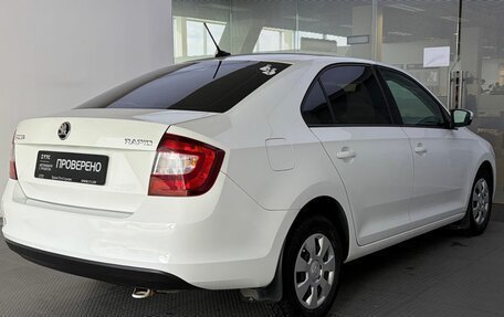 Skoda Rapid I, 2017 год, 1 125 000 рублей, 5 фотография