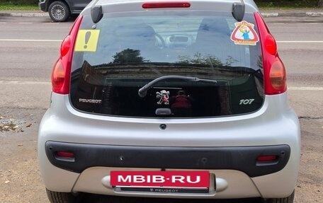 Peugeot 107 I рестайлинг, 2011 год, 550 000 рублей, 5 фотография