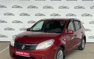 Renault Sandero I, 2010 год, 479 000 рублей, 1 фотография