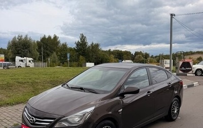 Hyundai Solaris II рестайлинг, 2015 год, 1 050 000 рублей, 1 фотография