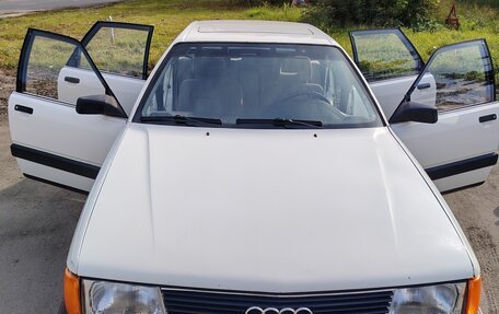 Audi 100, 1989 год, 350 000 рублей, 15 фотография