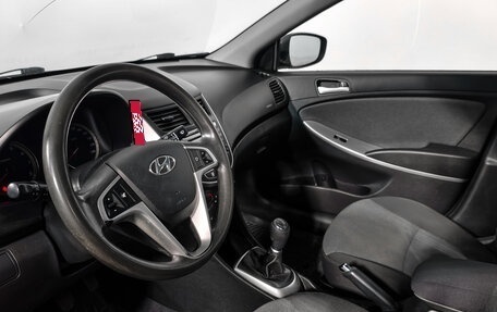 Hyundai Solaris II рестайлинг, 2012 год, 820 000 рублей, 9 фотография