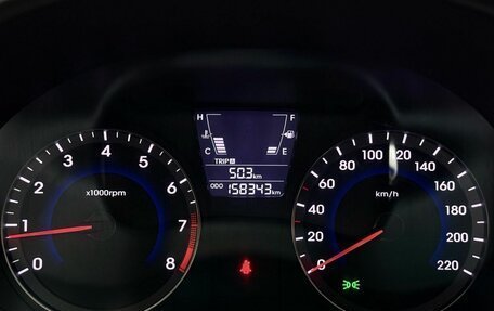 Hyundai Solaris II рестайлинг, 2015 год, 879 000 рублей, 26 фотография