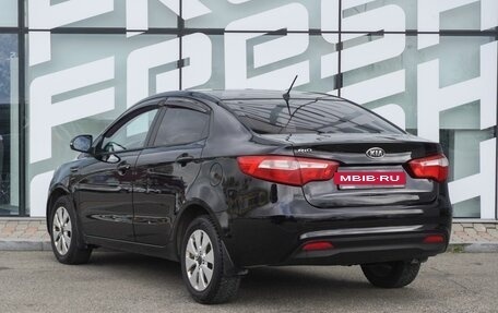 KIA Rio III рестайлинг, 2012 год, 696 000 рублей, 3 фотография
