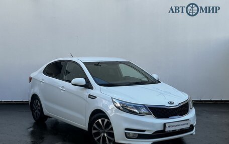 KIA Rio III рестайлинг, 2016 год, 931 000 рублей, 3 фотография