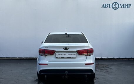 KIA Rio III рестайлинг, 2016 год, 931 000 рублей, 6 фотография