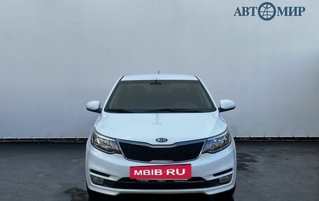 KIA Rio III рестайлинг, 2016 год, 931 000 рублей, 2 фотография