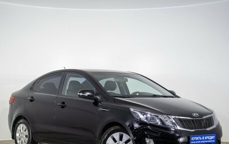 KIA Rio III рестайлинг, 2015 год, 979 000 рублей, 2 фотография