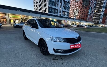 Skoda Rapid I, 2018 год, 1 100 000 рублей, 22 фотография